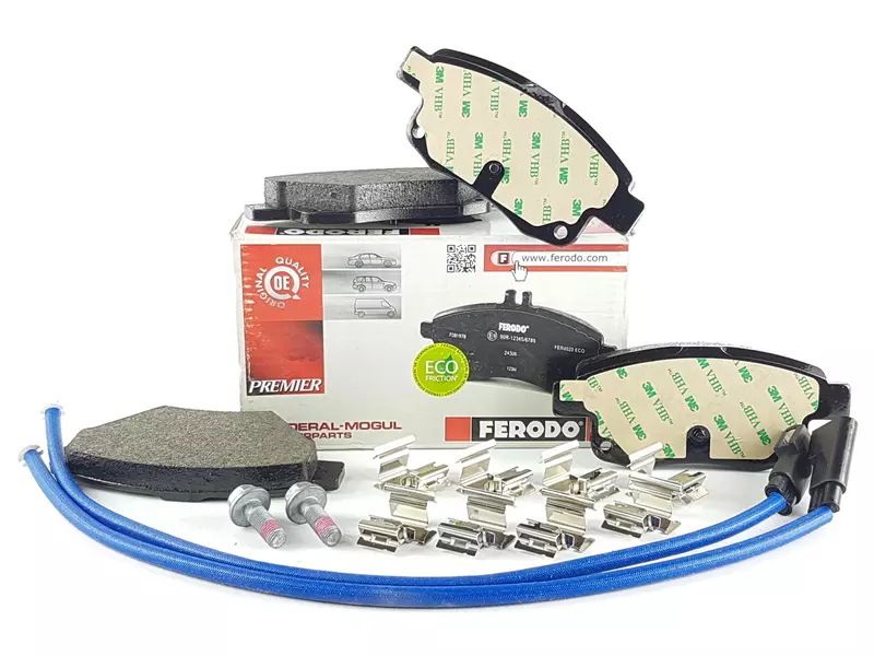 TARCZE BREMBO KLOCKI FERODO FORD TRANSIT OD 06R 