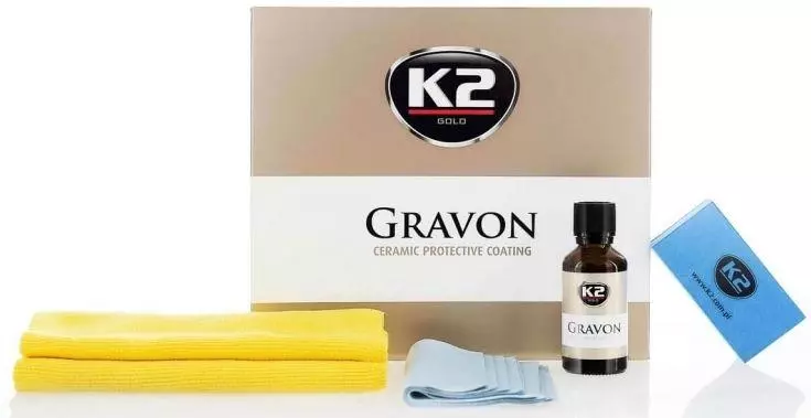 K2 GRAVON CERAMICZNA POWŁOKA LAKIERU ZESTAW 5 LAT