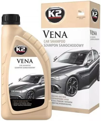 K2 VENA HYDROFOBOWY SZAMPON SAMOCHODOWY 1L