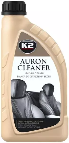 K2 AURON CLEANER + PROTECTANT + SZCZOTKA DO SKÓRY 