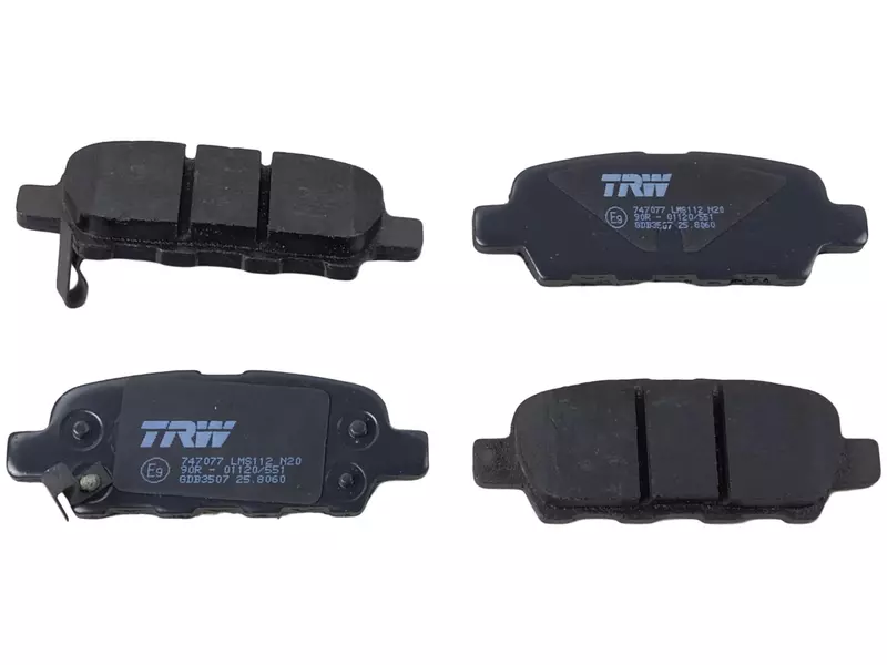 TRW TARCZE+KLOCKI PRZÓD+TYŁ NISSAN QASHQAI J10 296+292MM 