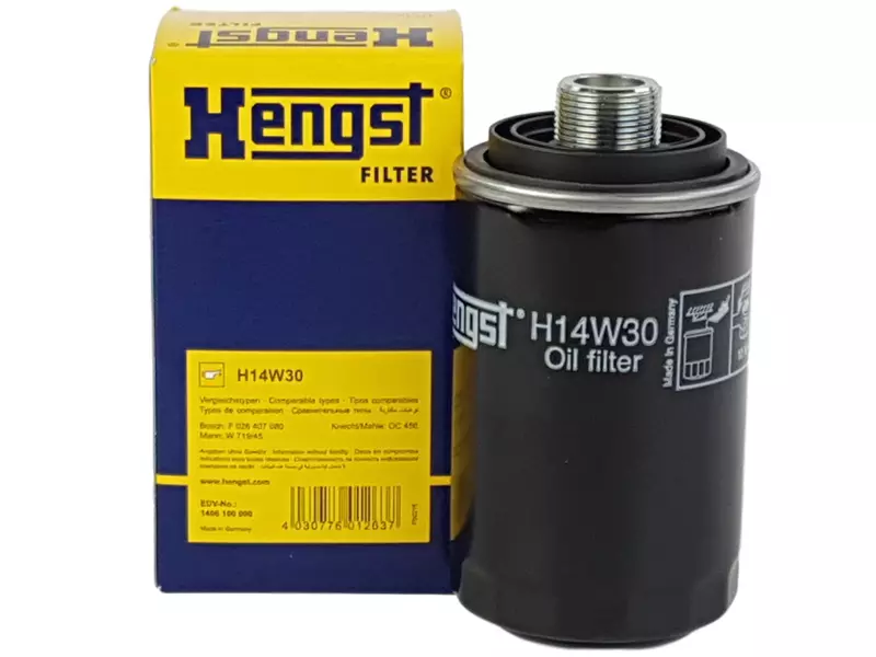 HENGST FILTER FILTR OLEJU H14W30