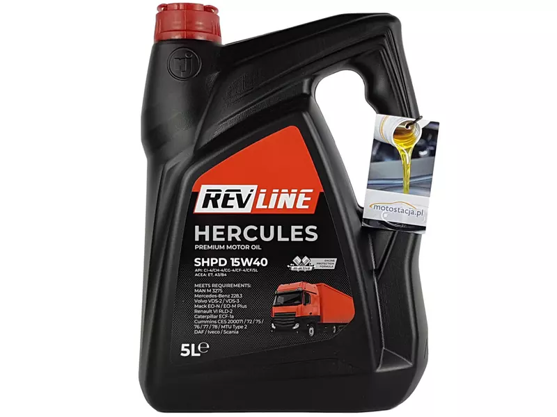 REVLINE HERCULES SHPD 15W40 A3/B4 E7 CF/SL 5L