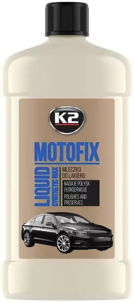 K2 MOTOFIX MLECZKO DO NABŁYSZCZANIA LAKIERU 500ML