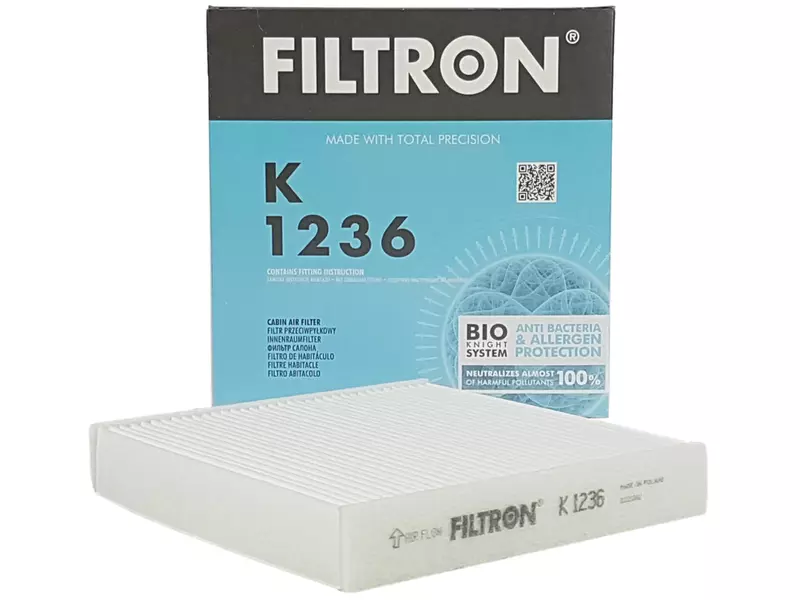 FILTRON FILTR KABINOWY K1236 FIAT SEDICI  24H