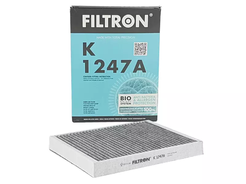 FILTRON FILTR KABINOWY K1247A Z WĘGLEM PEUGEOT