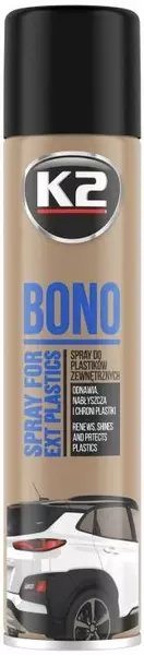 K2 BONO BLACK CZERNIDŁO DO GUMY I PLASTIKU 300ML