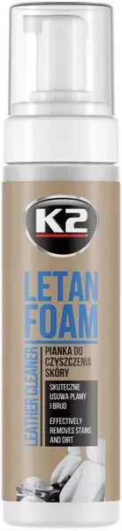 K2 LETAN FOAM PIANKA DO CZYSZCZENIA SKÓRY 200ML