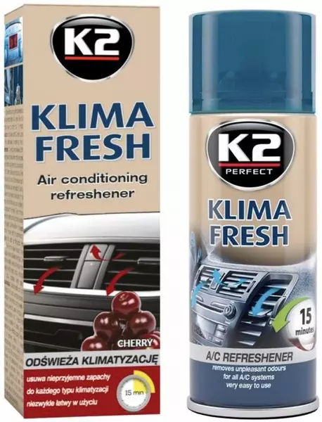 K2 KLIMA FRESH ODŚWIEŻACZ KLIMATYZACJI CHERRY