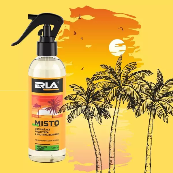 ERLA MISTO ROMANTIC SUNSET ODŚWIEŻACZ POWIETRZA Z NAUTRALIZATOREM 250ML 