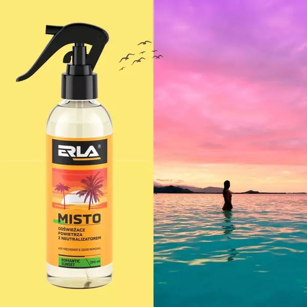 ERLA MISTO ROMANTIC SUNSET ODŚWIEŻACZ POWIETRZA Z NAUTRALIZATOREM 250ML 