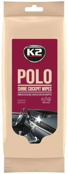 K2 POLO PROTECTANT CHUSTECZKI DO KOKPITU 24SZT.