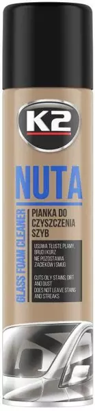 K2 NUTA PIANKA DO MYCIA SZYB LUSTEREK SPRAY 600ML