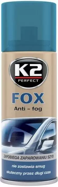 K2 FOX ANTI FOG ZAPOBIEGA PAROWANIU SZYB 200ML