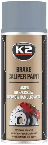 K2 BRAKE CALIPER LAKIER DO ZACISKÓW SREBRNY