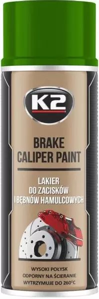 K2 BRAKE CALIPER LAKIER DO ZACISKÓW ZIELONY