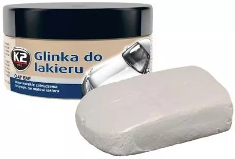 K2 CLAY BAR GLINKA DO CZYSZCZENIA LAKIERU 200G