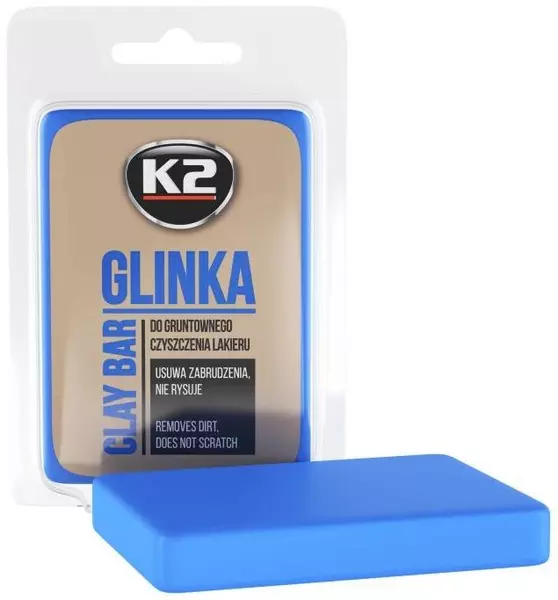 K2 CLAY BAR GLINKA DO CZYSZCZENIA LAKIERU 60G