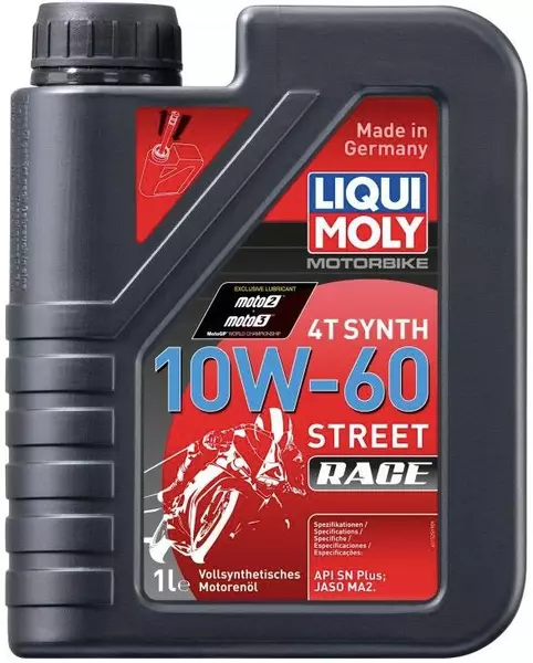 LIQUI MOLY MOTORBIKE 4T SYNTH 10W60 RACE 1525 1L