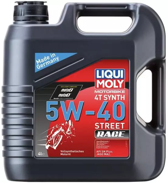 LIQUI MOLY MOTORBIKE 4T 5W40 STREET RACE 1685 4L