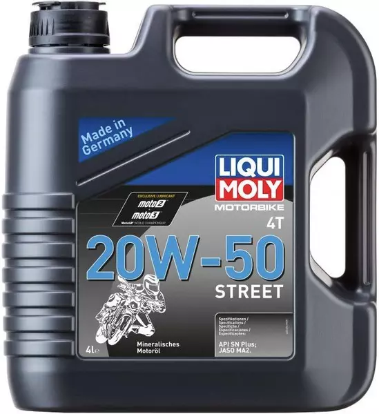 LIQUI MOLY MOTORBIKE 4T 20W50 STREET 1696 4L