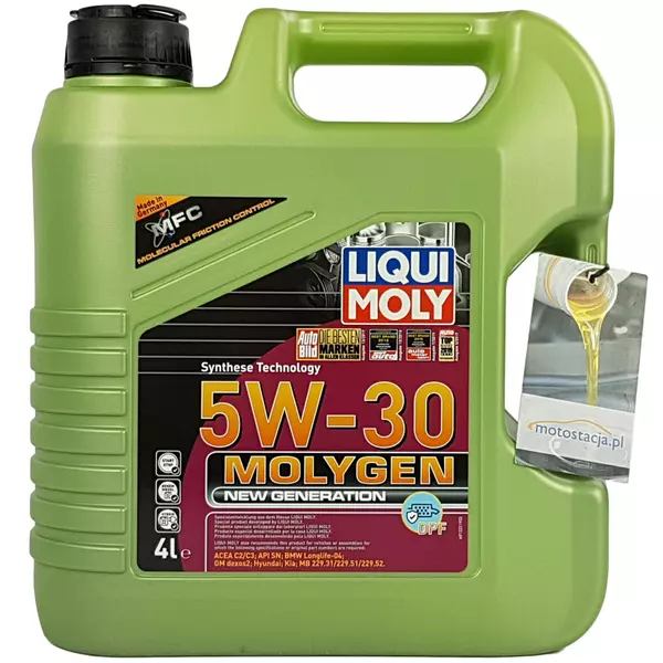 LIQUI MOLY MOLYGEN 5W30 ACEA C2 C3 API SN 4L