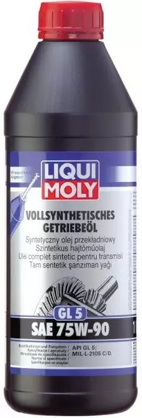 LIQUI MOLY GL5 75W90 OLEJ PRZEKŁADNIOWY 2183 1L