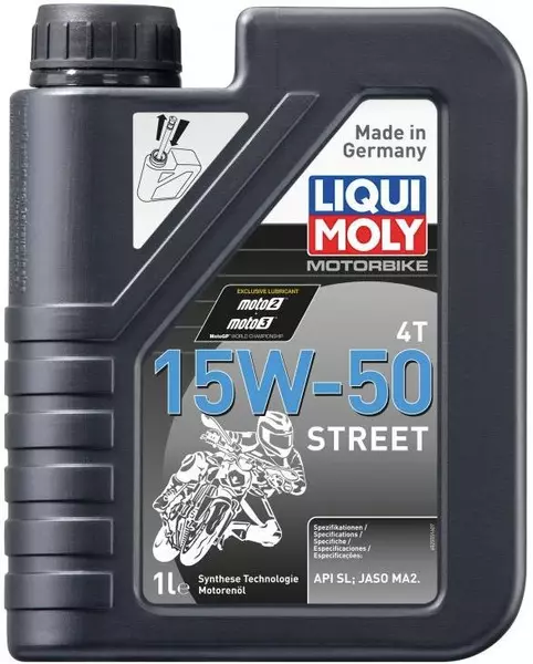 LIQUI MOLY MOTORBIKE 4T 15W50 STREET 2555 1L