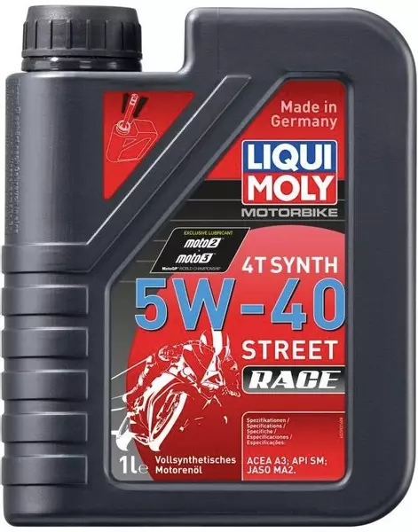 LIQUI MOLY MOTORBIKE 4T 5W40 STREET RACE 2592 1L