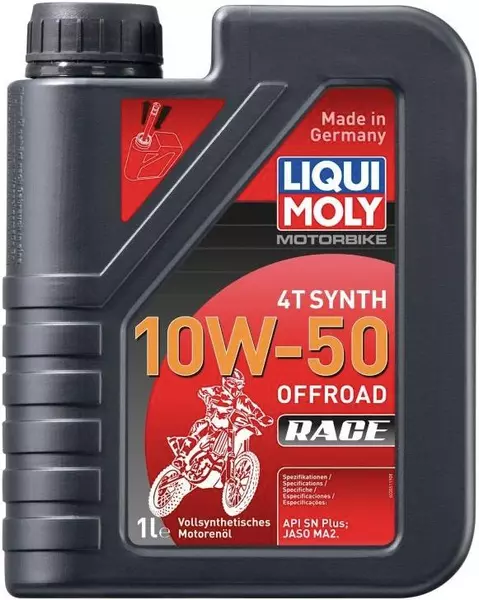 LIQUI MOLY MOTORBIKE 4T 10W50 OFFROAD RACE 3051 1L