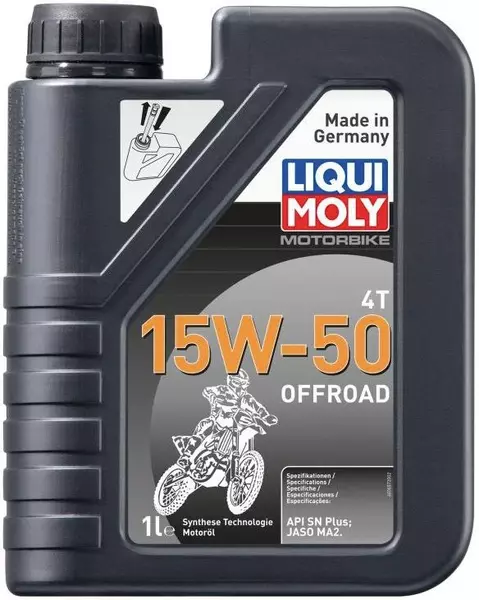 LIQUI MOLY MOTORBIKE 4T 15W50 OFFROAD 3057 1L