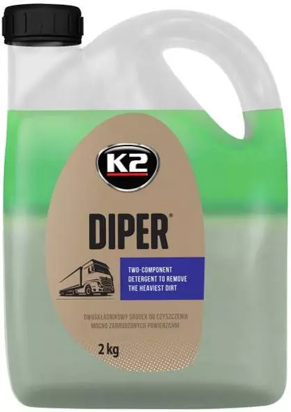 K2 DIPER SILNA DWUSKŁADNIKOWA AKTYWNA PIANA 2KG