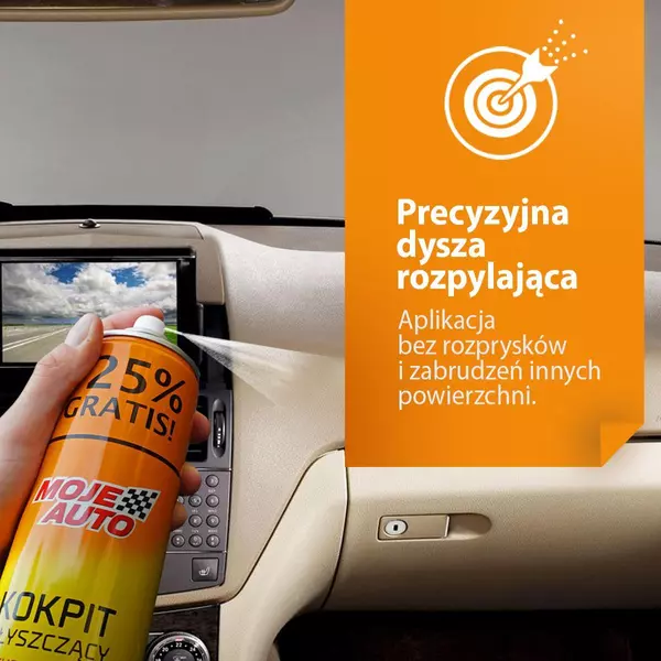 MOJE AUTO DO KOKPITU BŁYSZCZĄCY CYTRYNA 750ML 