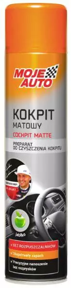 MOJE AUTO DO KOKPITU MATOWY JABŁKO 600ML