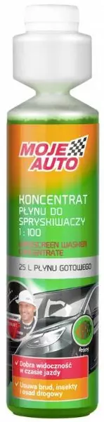 MOJE AUTO PŁYN DO SPRYSKIWACZY 1:100 LEŚNY 250ML