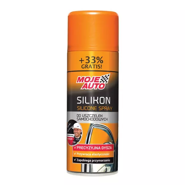 MOJE AUTO SILIKON SPRAY DO USZCZELEK 400ML