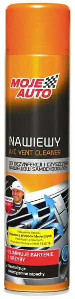 MOJE AUTO ŚRODEK DO CZYSZCZENIA NAWIEWÓW 600ML