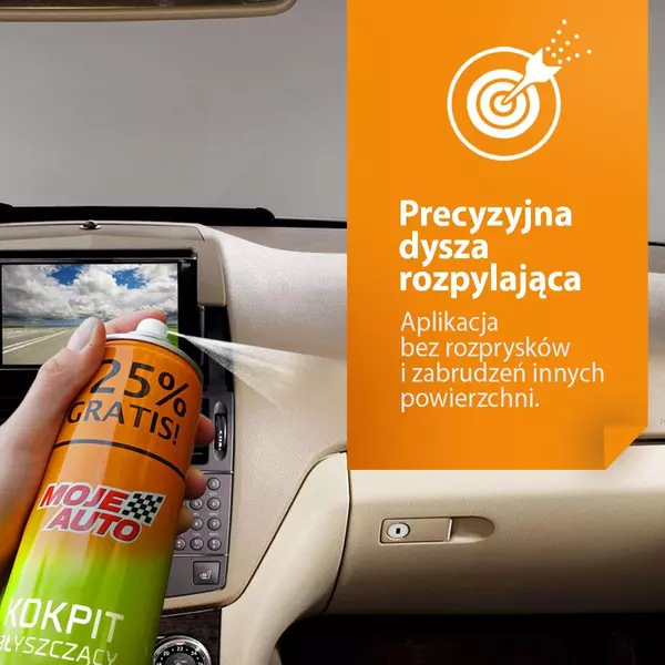 MOJE AUTO DO KOKPITU BŁYSZCZĄCY JABŁKO 750ML