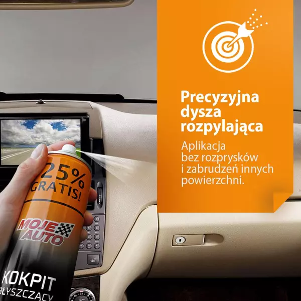 MOJE AUTO DO KOKPITU BŁYSZCZĄCY BLACK 750ML 