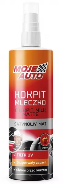 MOJE AUTO MLECZKO DO KOKPITU JABŁKO MAT 300ML