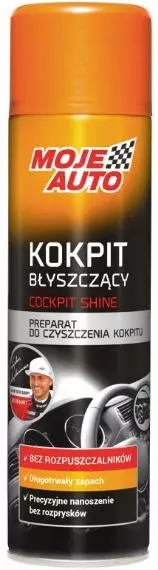 MOJE AUTO DO KOKPITU BŁYSZCZĄCY BLACK 500ML