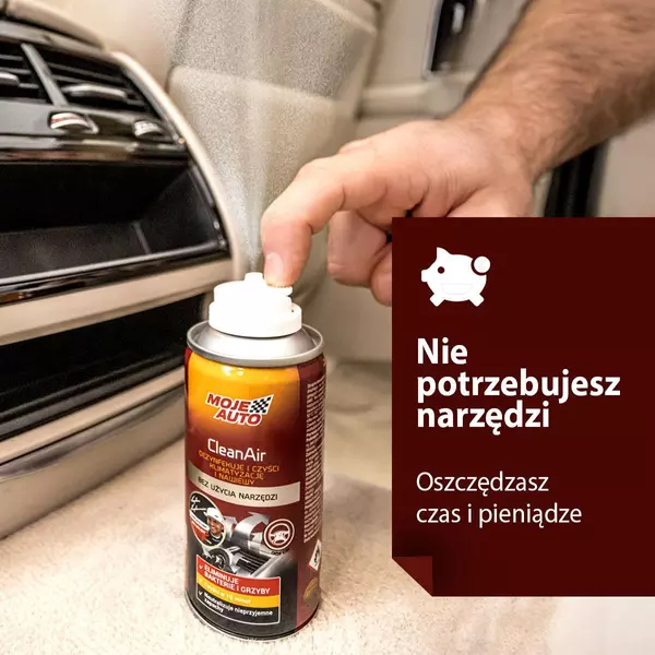 MOJE AUTO ODŚWIEŻACZ KLIMATYZACJI NEW CAR 150ML 