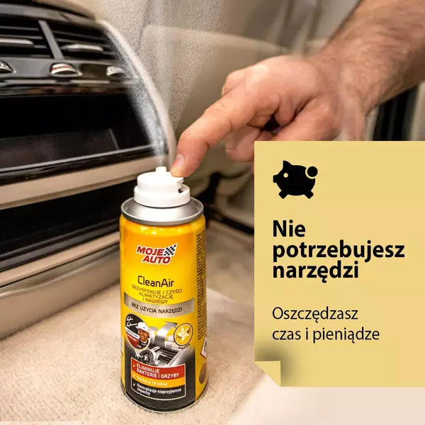 MOJE AUTO ODŚWIEŻACZ KLIMATYZACJI WANILIA 150ML