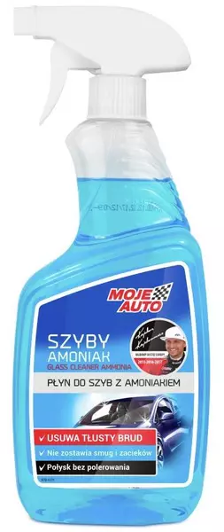 MOJE AUTO PŁYN DO MYCIA SZYB Z AMONIAKIEM 650ML