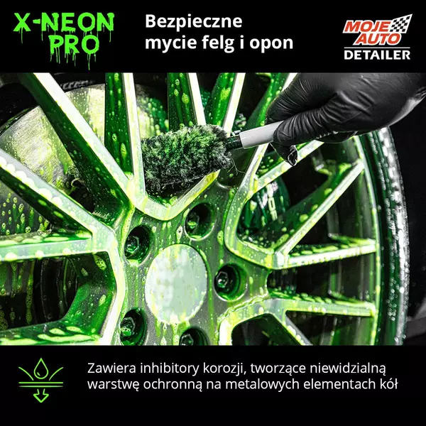 MOJE AUTO X-NEON PRO PREPARAT DO CZYSZCZENIA FELG I OPON 750ML 