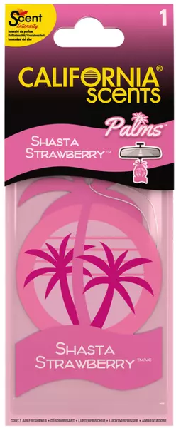 CALIFORNIA SCENTS ZAWIESZKA PALMA SHASTA STRAWBERRY