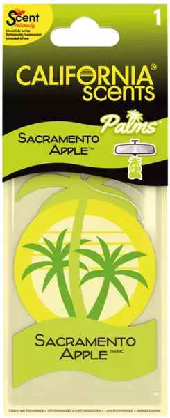 CALIFORNIA SCENTS ZAWIESZKA PALMA SACRAMENTO APPLE