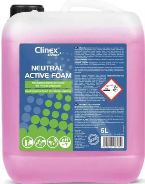 CLINEX NEUTRAL ACTIVE FOAM PIANA AKTYWNA 5L