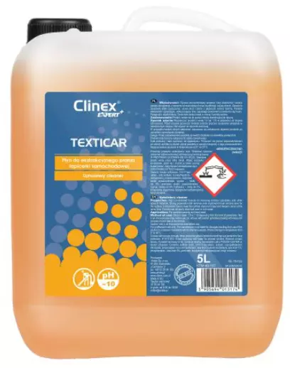 CLINEX TEXTICAR PŁYN DO PRANIA TAPICERKI 5L