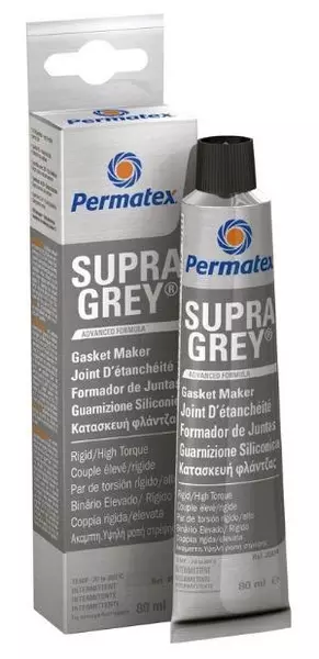 PERMATEX USZCZELNIACZ SILIKONOWY SZARY SUPRA 80ML